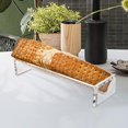 thumbnail image 1 of Soporte de exhibición de acrílico transparente Rectangular Pastelería Soporte de panadería Bandeja de servidor Soporte de exhibición para Macaron en forma perfecl soporte para galletas, 1 of 8