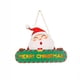 thumbnail image 2 of Decoración Navideña de Madera con Luces Led para Colgar En La Pared | Letrero de Papá Noel y Árbol de Navidad | Decoración Navideña a Pilas con Luces Cálidas | Artesanía Rústica de Madera para Decora, 2 of 6