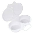 thumbnail image 6 of OULII Portable Egg Maker with Fine Plastic Material for Microwave Use and Easy Cleaning White Supports Dishwasher, 6 of 8