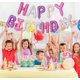 thumbnail image 5 of Banner con globos KALOR, papel de aluminio, 40 cm, color morado y rosa, 5 of 6