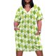 thumbnail image 1 of Vestido holgado con bolsillo para mujer traje de ceremonia con patrón de Golf 10 unidades, 1 of 6