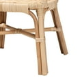 thumbnail image 6 of Bali & pari Sumatera Rattan BOHO Dining Chairs, Set of 2, Natural Brown, 6 of 9