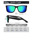 thumbnail image 4 of Gafas de sol KALIYADI Polarized UV400 Classic Matte Black, paquete de 3, 4 of 6