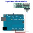 thumbnail image 4 of 433Mhz Superheterodyne RF Receiver Transmitter Wireless Module Remote controls, 4 of 11