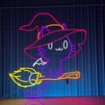 thumbnail image 3 of Glowneon Halloween Cat Neon Sign, Halloween Animal Art Decor, 3 of 4