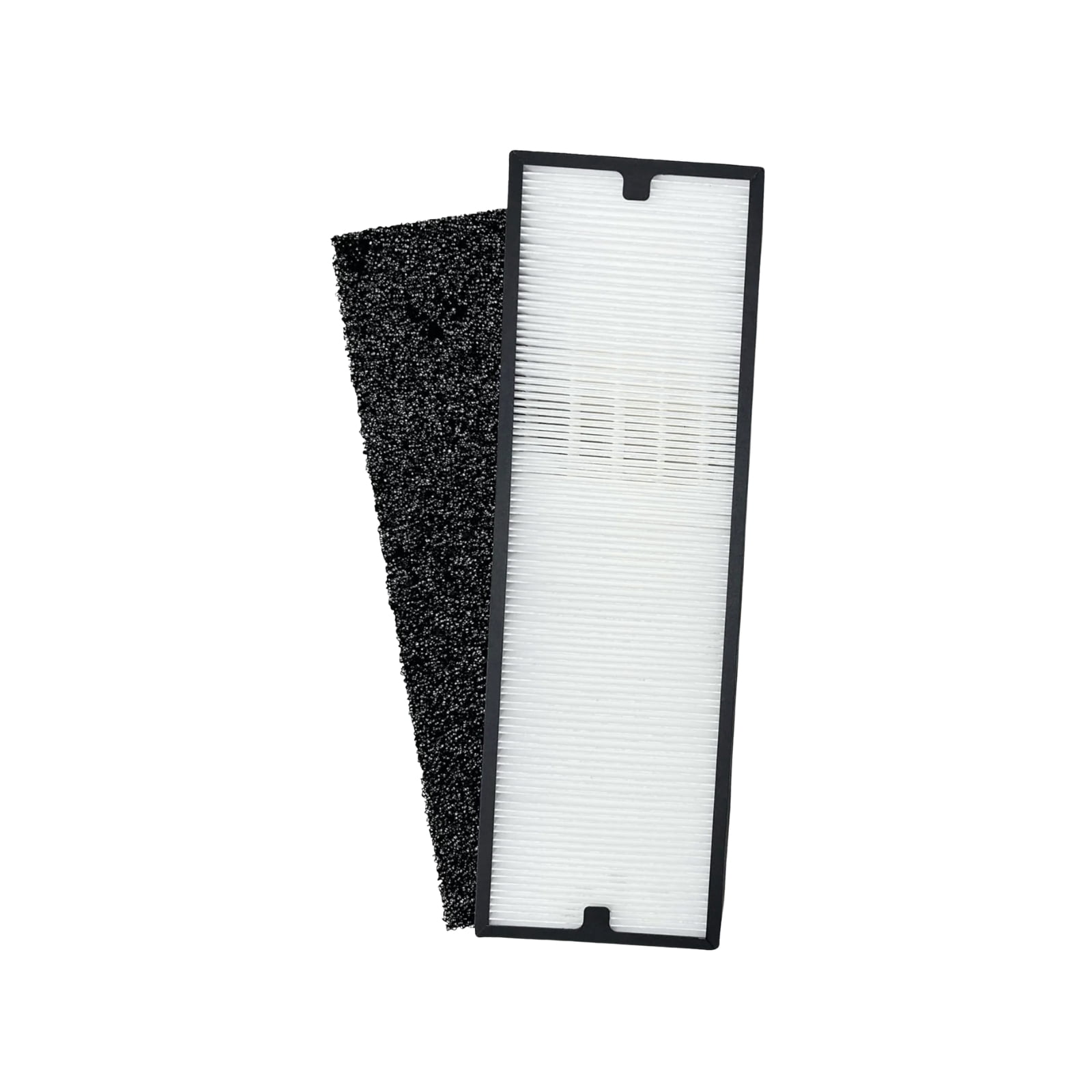 Nispira Particle/Carbon HEPA Filter Set For Blueair Sense+ Sense Air Purifier | Removes Smoke, Chemical VOCs, Odor, Pet Dander | 2 Sets