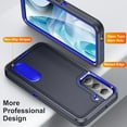 thumbnail image 2 of New Designed for Galaxy S22 Case, Heavy Duty Shockproof Anti-Scratch Rugged Protective Case with Kickstand for Samsung Galaxy S22 6.1 Inch 2022, 2 of 8