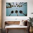 thumbnail image 3 of Elephant Stock Airplane Above Palm Trees Wall Art - Horizontal Canvas Wall Art - Living Room Wall Decor - Floral And Botanical Canvas - Blue And Green Decor - 51" x 34", 3 of 8
