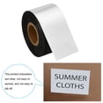thumbnail image 3 of Unique Bargains 1.18'x984' (30mmx300m) Wax Thermal Transfer Ribbon, 4 Roll 1' Core Ink Out Barcode Printer Ribbon, Black, 3 of 6