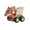 Brown, variant on FEOLGEHLY Dinosaur Construction Truck Toys, Pull Back Baby Car Toys for Toddlers 1-3 3-5, Christmas Stocking Stuffers for Kids, Holiday Christmas Birthday Gifts Party Favors, Goodie Bag, Red