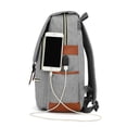 thumbnail image 4 of Mochila para viaje ligero con puerto USB para Computadora portátil repelente al agua vintage antirrobo para Laptop Gran Capacidad Diseño Impermeable Duradero Cómoda y Segura, 4 of 7