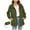 Army Green, variant on Feancey Rain Jacket Women Waterproof Windbreaker Lightweight Rain Jackets with Pockets Packable Raincoats for Women with Hood Army Green XL