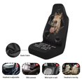 thumbnail image 6 of HUISEFOR Funny Horse Front Seat Covers Soft Comfortable Car Front Seat Covers 2 Pieces Breathable Non Slip Cars Accessories Easy to Installation Universal for Cars SUV, 6 of 7