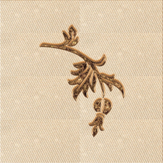 Ahgly Company Indoor Square Patterned Moccasin Beige Area Rugs, 8' Square