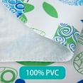 thumbnail image 3 of Floral Pattern Vinyl Tablecloth with Flannel Backing - 52×52/52×70/60×60 Inch, Waterproof Oil-Proof Wipeable Table Cover for Indoor & Outdoor, 3 of 9