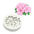 thumbnail image 5 of 3D Flower Silicone Candle Molds for Candle Soap Making Chocolate Fondant Silicone Mold for Chocolate Candy Cake Baking, 5 of 9