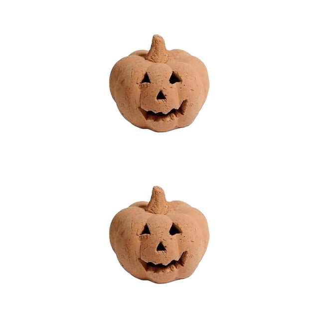 Billuyoard Fogatas de Halloween seguras y reutilizables para decoraciones interiores y exteriores Esqueleto Calabaza Llama 8cm 2Conjunto