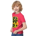 thumbnail image 3 of Cobra Kai T-Shirt for Boys Girls, Unisex Crew Neck Tee for Teen Kid, Casual Short Sleeve Tops, 6-12 Y, 3 of 6