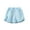 Sky Blue, variant on JoyHoop Toddler Girl Gingharm Shorts Summer Casual Elastic Waist Seersucker Ruffle Shorts for Baby Pants Bottoms