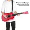 thumbnail image 4 of Musical Instrument, Kids Guitar Toy Adjustable Strings Basswood 22.8 X 7.6in  for Beginners, 4 of 7