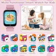 thumbnail image 2 of Reloj inteligente Luyiilo para niños con juegos de rompecabezas, cámara HD, color rosa, 2 of 7