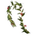 thumbnail image 2 of Christmas Artificial Pines Needles Pines Cones Red Berries And Vines With Lights And Vines Suitable For Indoor Decoration An Ideal Gift For Friendes, 2 of 5