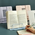 thumbnail image 2 of Morandi Adjustable Metal Reading Book Holder Bookend Support Document Shelf Tablet Music Score Recipe Stand, 2 of 20