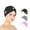Black-Grey-Pink, variant on HALLEY Cotton Hair Towel Wrap – 3 Packs Super Absorbent, Anti Frizz Fast Drying Hair Towel for Curly Long Thick Hair – Hair Turbans for Wet Hair with Button – Hair Plopping Towel (White)