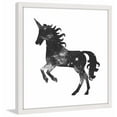 thumbnail image 3 of Marmont Hill "Space Unicorn" by Shayna Pitch Framed Painting Print, 3 of 5