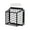 Black, variant on Practical Dryer Vents Protective Cage Portable for Birds and SmallAn1ma1sEasy Installion Dryer Vents Covers for Bathroom and Laundry Room Daily Use