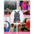 thumbnail image 3 of Girls Gymnastics Leotards Toddler Unitard Biketard Clothes Cute Kid Tumbling Dance Outfit 2-8T, 3 of 6