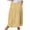 Yellow5, variant on SHTXOZHI Cargo Skirts for Women Elastic Waisted Printed Casual Loose Maxi Skirts with Pockets