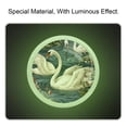 thumbnail image 2 of Swan Fluorescent Glow-in-the-Dark Cabinet Door Knobs - Round 4-Pack, Screws Included - Suitable for Cabinets, Wardrobes, and Dressers, 2 of 6