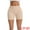 Beige, variant on Unique Bargains Seamless Shapewear Slip Shorts Slimming Underwear S Black