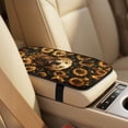 thumbnail image 4 of Xixirimido Automotive Seat Covers for Cars Trucks and SUVs Car Seat Covers for Front Seats with Car Seatbelt Covers & Armrest Box Cover, Set of 5, Golden Retriever Sunflower, 4 of 8