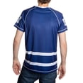 thumbnail image 2 of NHL Mens Performance Quick Dry Moisture Wicking Rash Guard Short Sleeve Shirt, 2 of 3