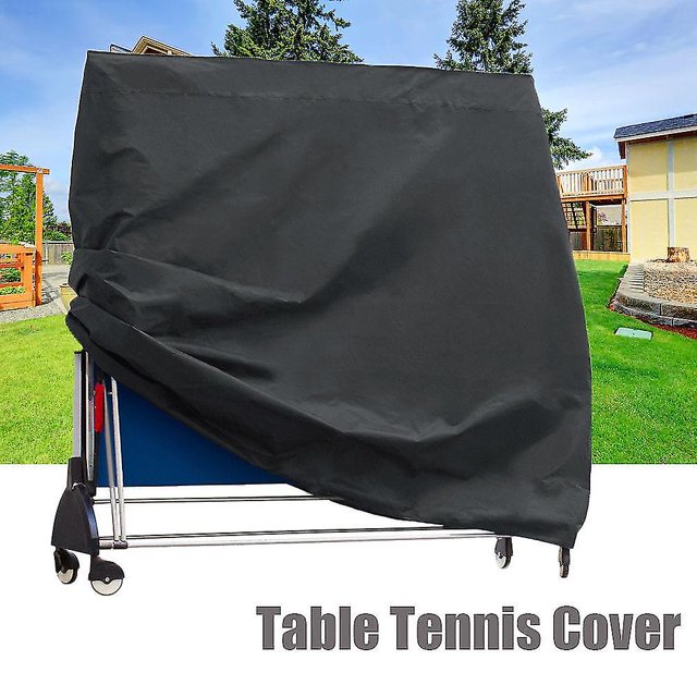 Outdoor Waterproof And Dustproof Table Tennis Table Cover Table Tennis Table Cover 165x70x185cm