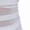 White, variant on Women'S Sheer Mesh Camisole Tops Ruched V Neck Spaghetti Strap Crop Tank Top White L