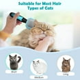 thumbnail image 4 of Cepillo para perros, cepillo de limpieza suave para quitar el pelo de perros pequeños, cachorros, Yorkie, caniche, conejos y gatos, 4 of 5