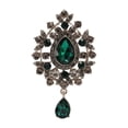 thumbnail image 3 of Broche Pin de Solapa Decoración Corte Colgante Camisa Broche Broches de Mujer Pines para Verde, 3 of 9
