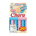 thumbnail image 2 of (8 pack) Inaba Churu Creamy, Lickable Wet Cat Treats, 0.5 oz, 20 Tubes, Tuna Variety, 2 of 10