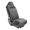 Gray, variant on Triple‑Layer Sweat‑Proof Car Seat Protector, Silicone‑Dot Anti‑Slip Vehicle Seat Cover, Roll‑Up Washable Seat Guard For Workout Outdoor Trips