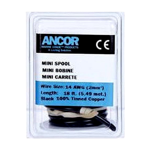 Ancor 184003 Marine Grade Electrical Primary Tinned Copper Boat Wiring (14-Ga...