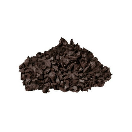 Rubber Mulch Nuggets - 100% Wire Free Rubber Mulch for Playground & Landscaping with Low Maintenance - (20LBS - 1.1 CU. FT.) (Brown)