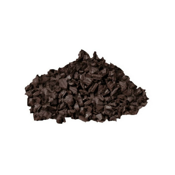 Rubber Mulch Nuggets - 100% Wire Free Rubber Mulch for Playground & Landscaping with Low Maintenance - (20LBS - 1.1 CU. FT.) (Brown)