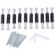 thumbnail image 2 of Kit de reparación de caja de conexiones Tipo 86 de acero de Aleación Con Pernos de Puntal y Llave para Fijar Cajas de Pared Eléctricas de 86 mm x 86 mm, 2 of 7