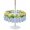 SkyBlue, variant on Outdoor Tablecloth with Umbrella Hole for Patio/Picnic/Party/Camping, Lemons Striped Waterproof Table Cloth Rectangle Table Cover Washable, Summer Botanical Stripes Farmhouse Rustic (54"x 80")