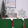 thumbnail image 4 of Christmas Stocking Holders for Mantles 4 Pack, Xmas Stocking Holder No-slip Stocking Hangers for Mantel Fireplace, Silver Metal Snowflake Shape Mantel Stocking X-mas Hooks - Weighted Base, 4 of 6