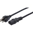thumbnail image 1 of Basics Cable de alimentación de repuesto para monitor de computadora y TV, 10 pies, 24 unidades (paquete de 1), negro, 1 of 4