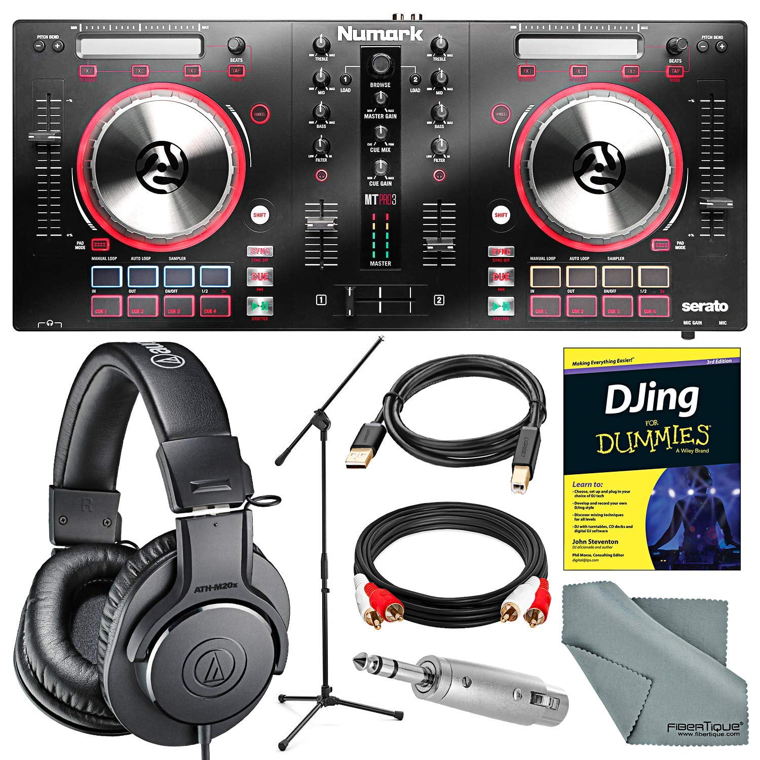 Numark Mixtrack Pro 3 USB DJ Controller with Serato DJ Lite Download